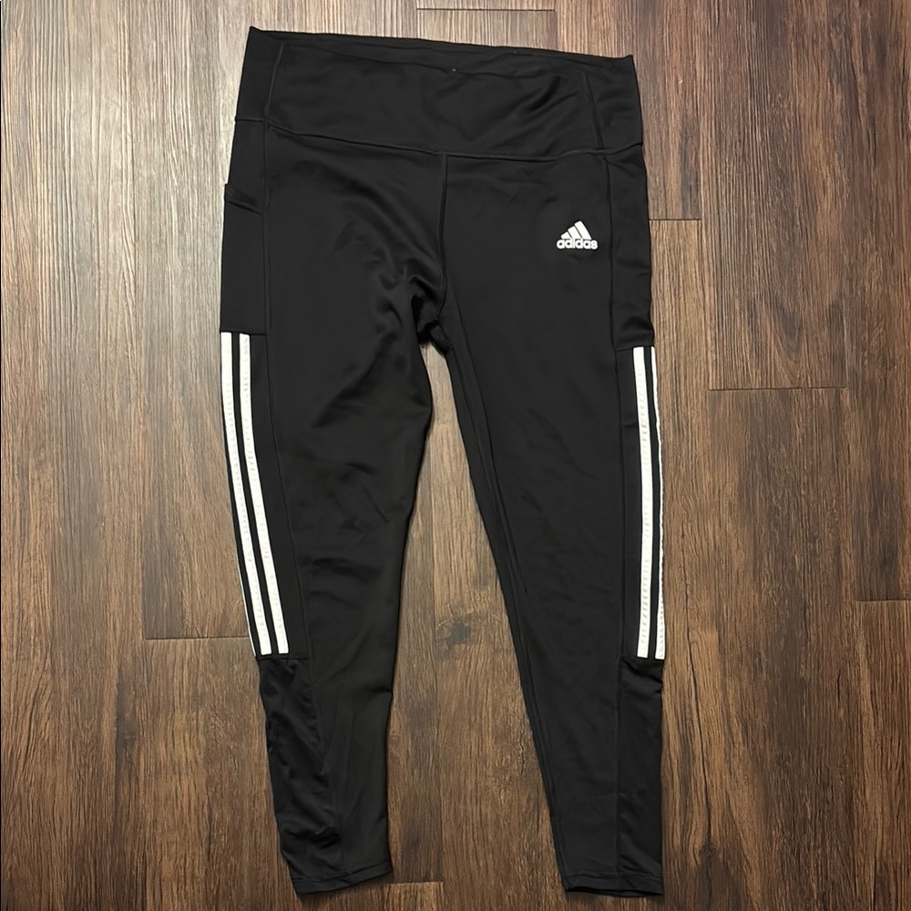 Adidas Women Black Leggings